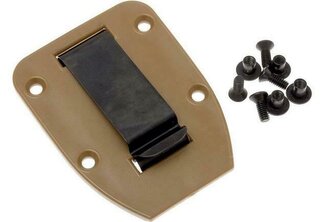 ESEE CLIP-PLATE 3/4 Brown Clip Plate spona pre ESEE MODEL 3 a 4
