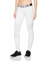 284 Nebbia Dámske biele legíny Network Leggings 284 White, veľkosť L