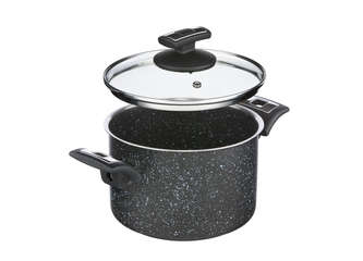 KOLIMAX BLACK GRANITEC hrnec s poklicí 18cm 3,0l