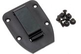 ESEE-CLIP-PLATE 3/4 ESEE Clip Plate For Molded Sheath, Black