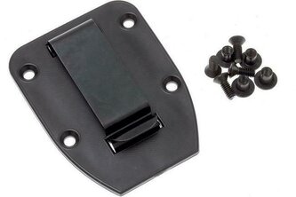 ESEE-CLIP-PLATE 3/4 ESEE Clip Plate For Molded Sheath, Black
