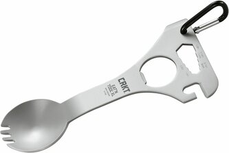 CR-9110C CRKT EAT'N TOOL® XL SILVER