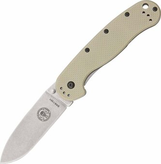 BRK1301DT ESEE Avispa Desert Tan Satin