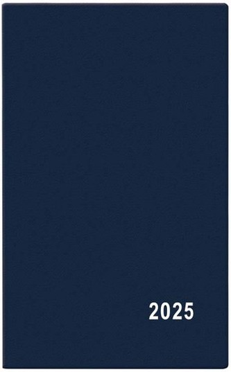 Diář 2025 Alois PVC modrá kapesní Diář 2025 Alois PVC modrá kapesní