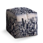 Taburet Cube Mrakodrapy 2: 40x40x40 cm