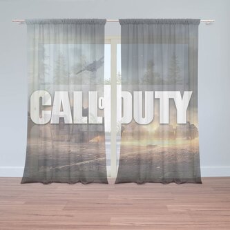 Záclony Call of Duty Bojiště: 2ks 150x250cm Záclony Call of Duty Bojiště: 2ks 150x250cm