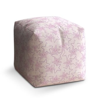 Taburet Cube Veselé hvězdy: 40x40x40 cm Taburet Cube Veselé hvězdy: 40x40x40 cm