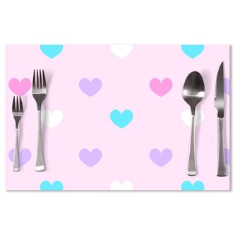 Prostírání Srdce vedle srdce: 40x30cm