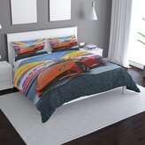 Povlečení Sportovní auto 2: 140x200 / 90x70