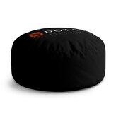 Taburet Circle DOTA 2 Černá: 38x48 cm