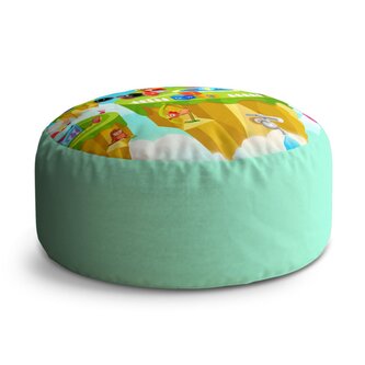 Taburet Circle Dětský motiv 2: 38x48 cm