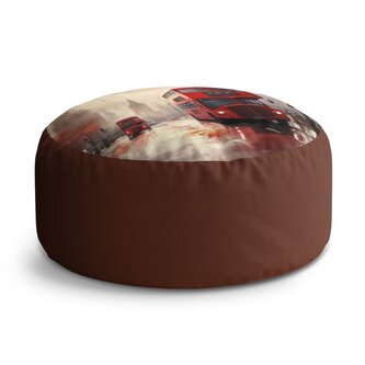 Taburet Circle Londýn Double-decker 1: 38x48 cm