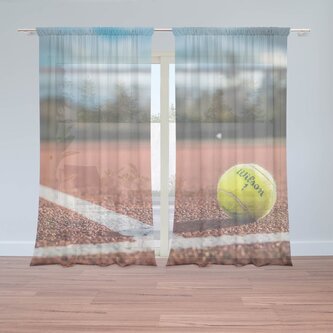 Záclony Tennis: 2ks 150x250cm Záclony Tennis: 2ks 150x250cm