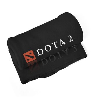Deka DOTA 2 Černá: 190x140 cm