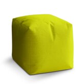 Taburet Cube Citrónová: 40x40x40 cm