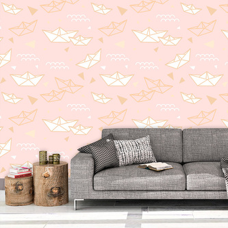 Tapeta Skládací lodičky: 336x220 cm