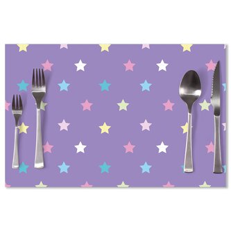 Prostírání Hvězdy na fialové: 40x30cm