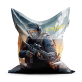 Sedací vak Classic CS:GO Voják 2: 150x100 cm