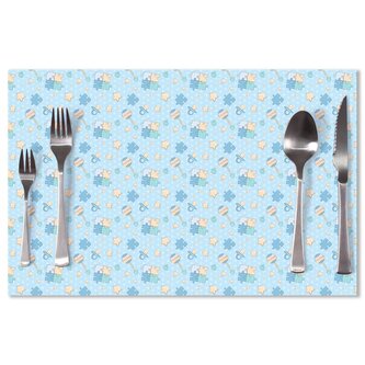 Prostírání Puzzle a dudlíky: 40x30cm