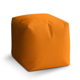 Taburet Cube Oranžová: 40x40x40 cm Taburet Cube Oranžová: 40x40x40 cm