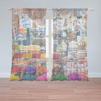 Záclony Barevné koření: 2ks 150x250cm Záclony Barevné koření: 2ks 150x250cm