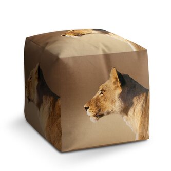 Taburet Cube Lvice 2: 40x40x40 cm