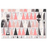 Prostírání Tříbarevné jehlany: 40x30cm