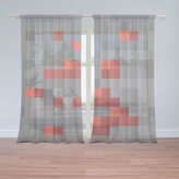 Záclony Blocks 3: 2ks 150x250cm