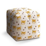 Taburet Cube Tygřík: 40x40x40 cm