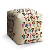 Taburet Cube Abeceda: 40x40x40 cm