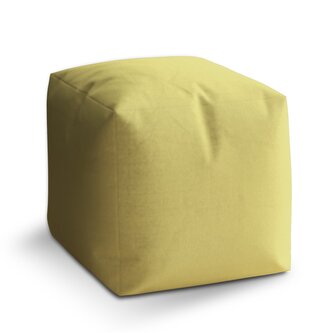 Taburet Cube Avokádo: 40x40x40 cm