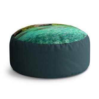 Taburet Circle Chatky na moři: 38x48 cm