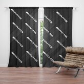 Závěs AMG vzor: 2ks 140x250cm