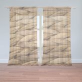 Záclony Banánové listí 2: 2ks 150x250cm