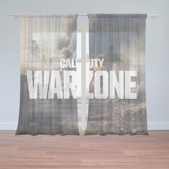 Záclony Call of Duty Warzone - město: 2ks 150x250cm Záclony Call of Duty Warzone - město: 2ks 150x250cm
