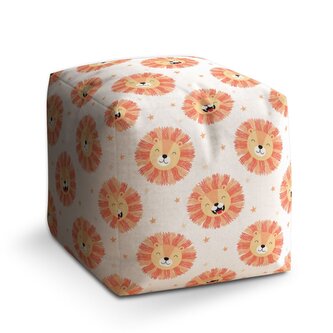 Taburet Cube Lvíčci: 40x40x40 cm Taburet Cube Lvíčci: 40x40x40 cm