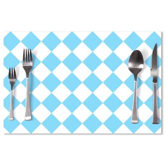 Prostírání Bílomodré kosočtverce: 40x30cm