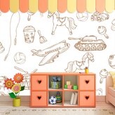 Tapeta Dětská doprava: 336x220 cm