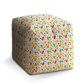 Taburet Cube Dětské obrázky: 40x40x40 cm Taburet Cube Dětské obrázky: 40x40x40 cm