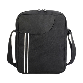 Taštička Shugon Messenger Rennes - černá-bílá