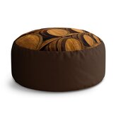 Taburet Circle Dřevěné sudy: 38x48 cm