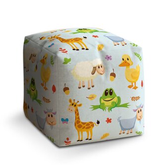Taburet Cube Zvířátka 3: 40x40x40 cm Taburet Cube Zvířátka 3: 40x40x40 cm