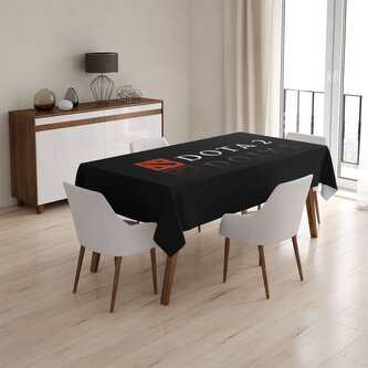 Ubrus DOTA 2 Černá: 130x170 cm