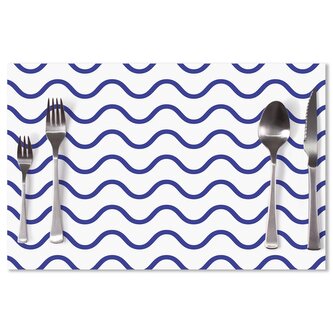 Prostírání Modré vlnky: 40x30cm