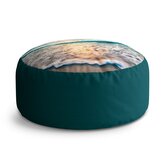 Taburet Circle Vlny: 38x48 cm