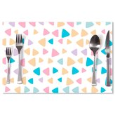 Prostírání Barevné trojúhelníčky: 40x30cm