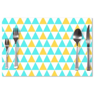 Prostírání Dvoubarevné trojúhelníky: 40x30cm