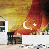 Tapeta Retro motiv: 336x220 cm