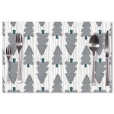 Prostírání Šedé stromky: 40x30cm