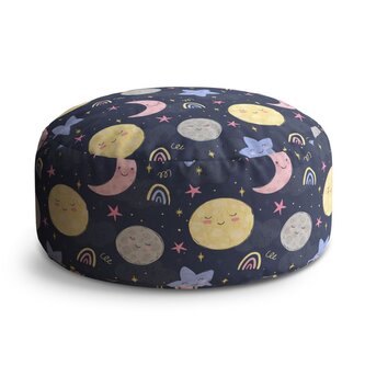 Taburet Circle Dětské nebe: 38x48 cm